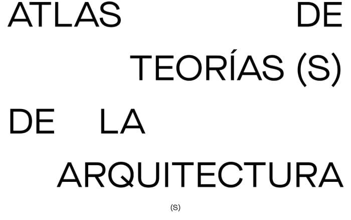 Atlas de teoría(s) de la arquitectura website preview