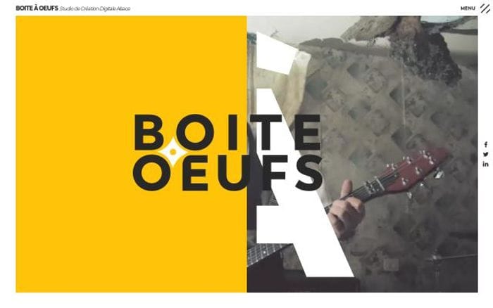 Boite-a-oeufs website preview