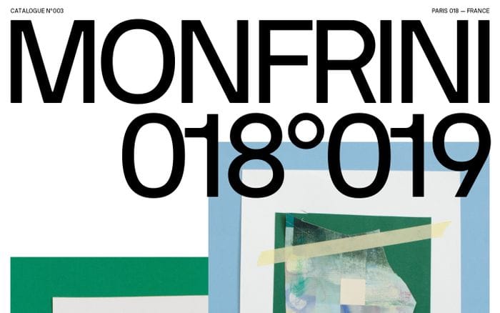 Florian Monfrini — Catalogue 018°019 website preview