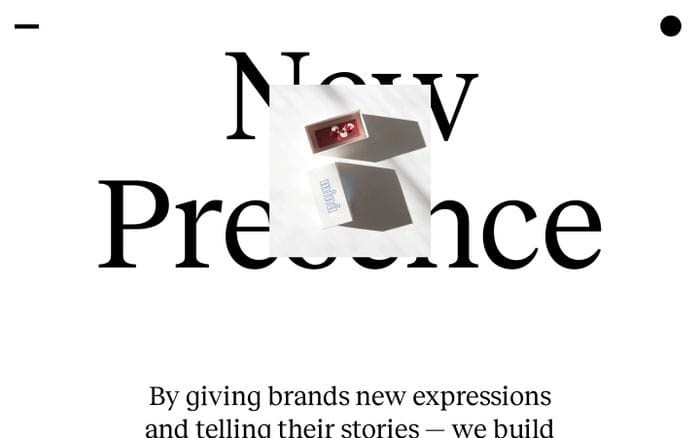 New Presence website preview