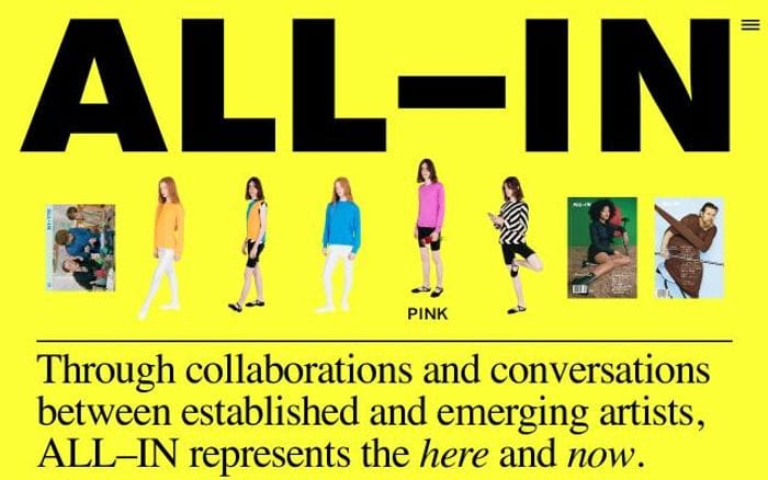 All-in-studio website preview