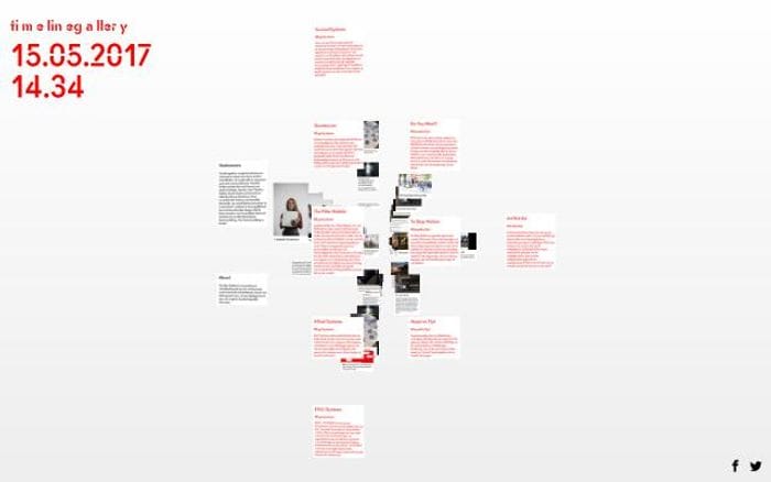 Timelinegallery website preview