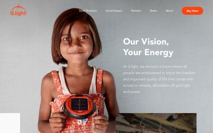 Dlight website preview