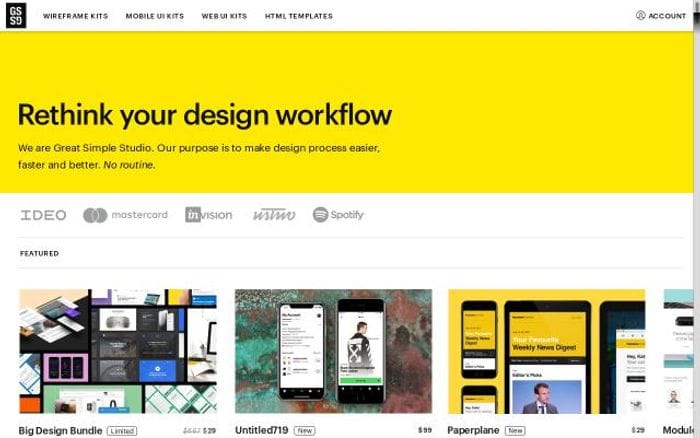 Greatsimple website preview