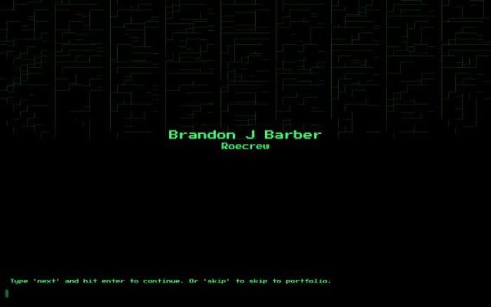 Brandonjbarber website preview