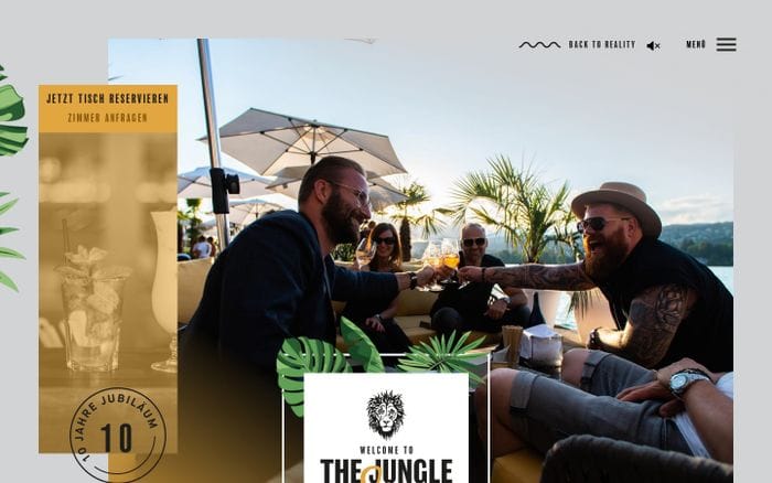 SOL Beachclub in Velden am Wörthersee website preview