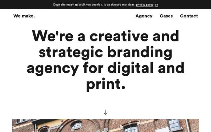 Wemake website preview