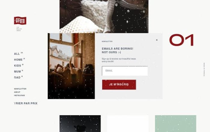 Gifuto website preview
