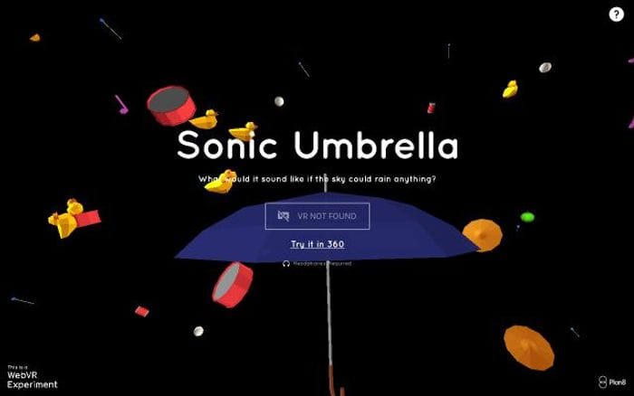 Sonicumbrella website preview