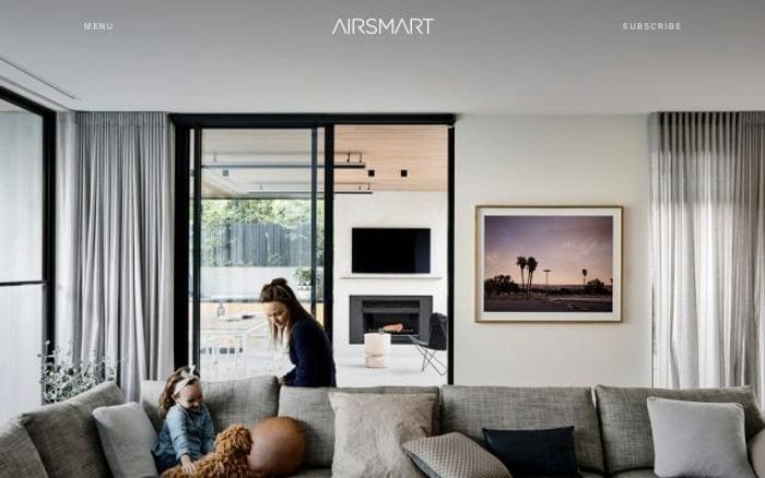 Airsmart website preview