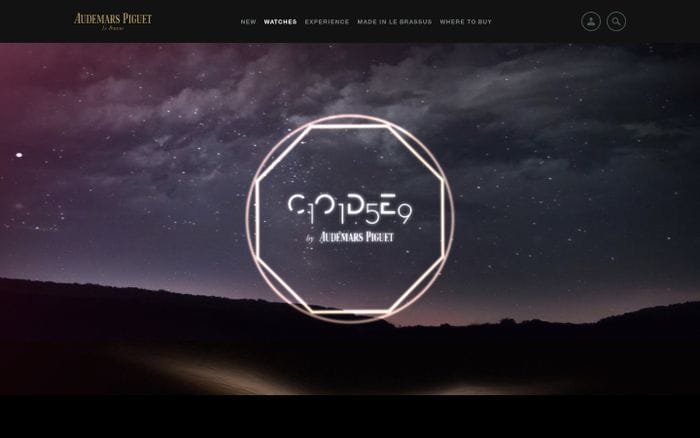 Audemars Piguet | CODE 11.59 by Audemars Piguet website preview