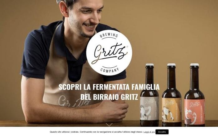 Gritz website preview