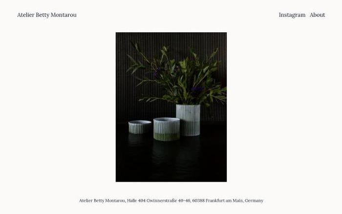 Bettymontarou website preview