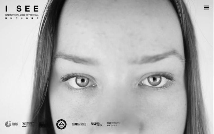 Iseevideofestival website preview