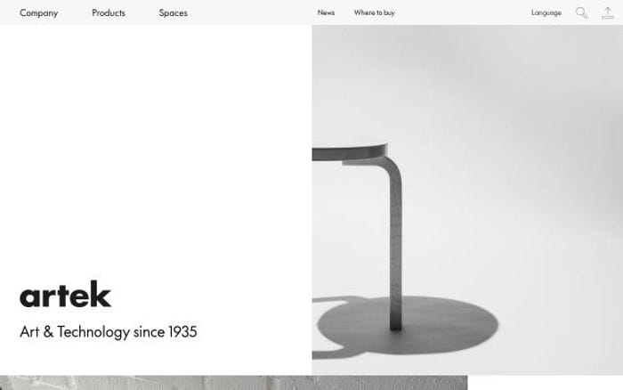 Artek website preview