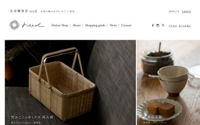 Reed-life website preview