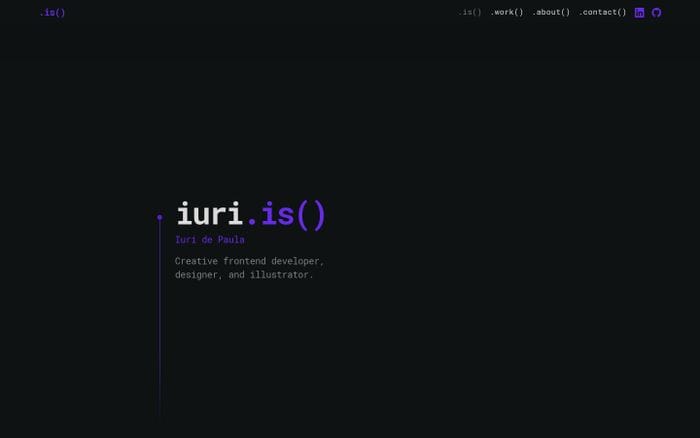 iuri.is website preview
