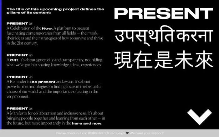 Present website preview