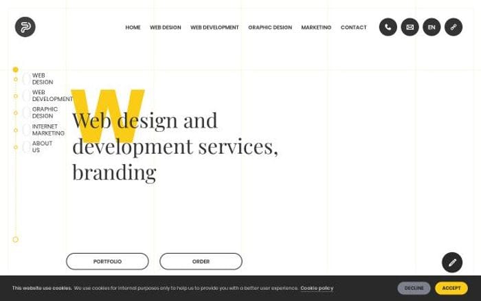 Popwebdesign website preview