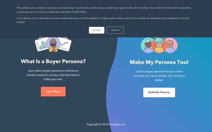 Hubs website preview