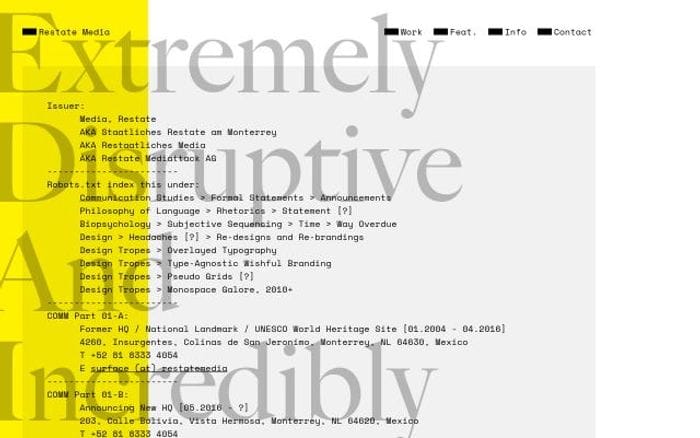Restatemedia website preview