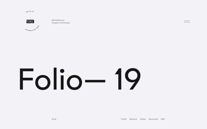 Rob Smittenaar  website preview