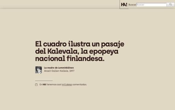 Historia-arte website preview