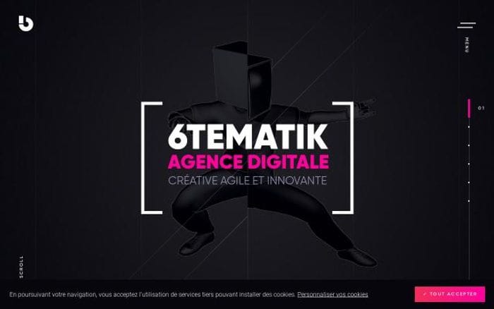 6tematik website preview