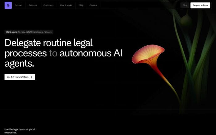 Flank website preview