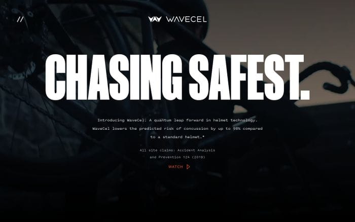  WaveCel website preview