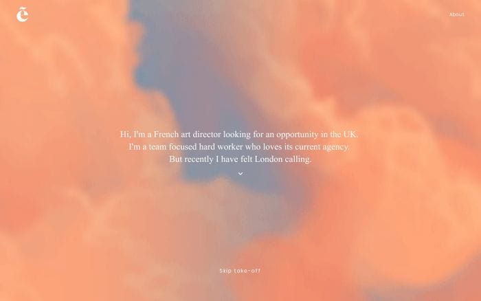 Welcome - Étienne Godiard website preview