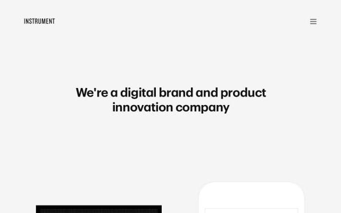 Instrument website preview