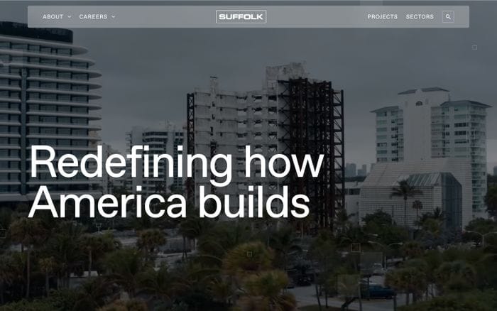 Suffolk website preview