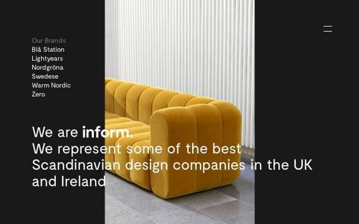 Informfurniture website preview
