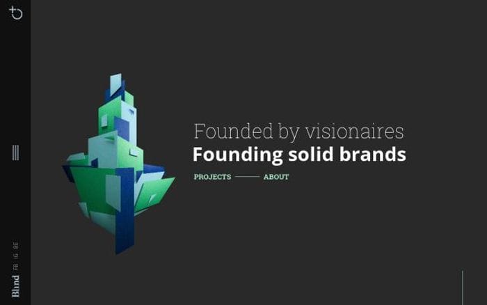 Blindstudio website preview