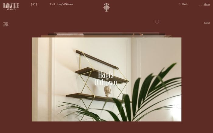 Radaville Studio website preview