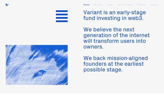 Variant website preview