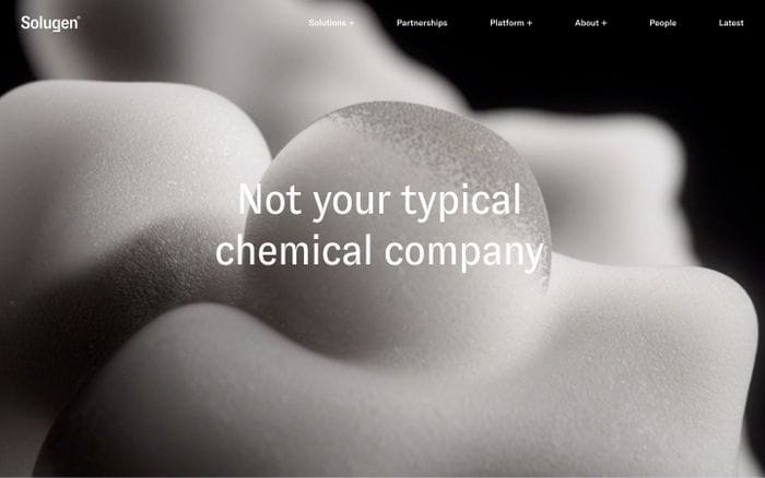 Solugen website preview