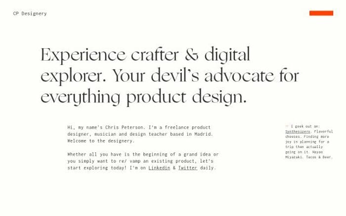 Cpdesignery website preview