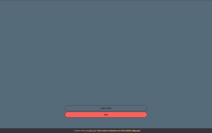 Companion in a box website preview