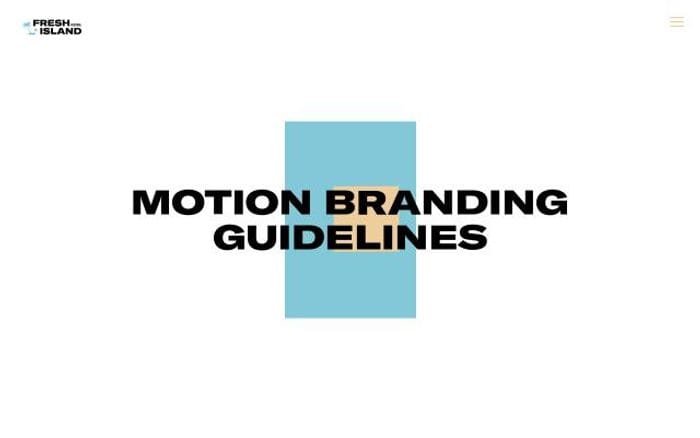 Motion website preview