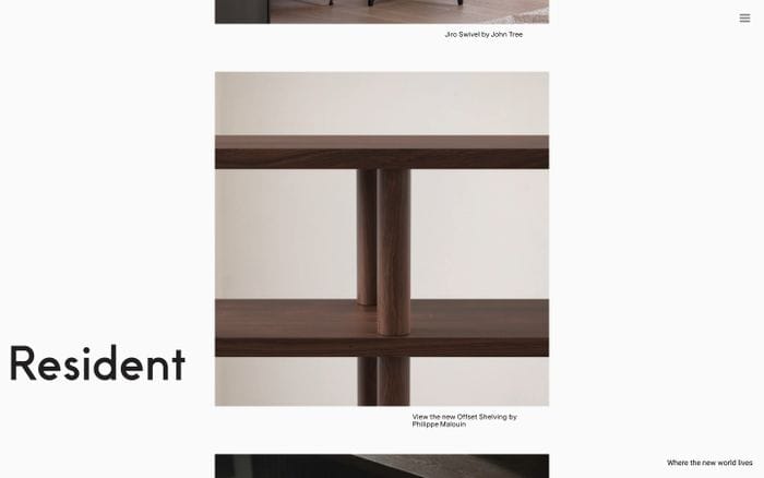 Resident website preview