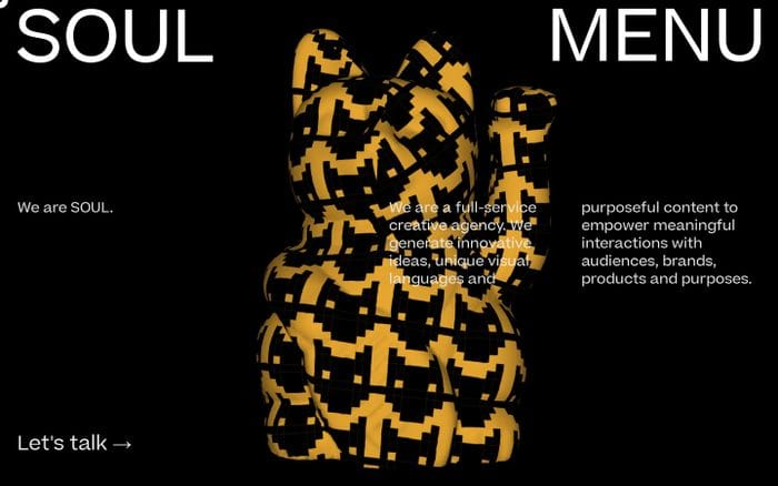 Soule website preview