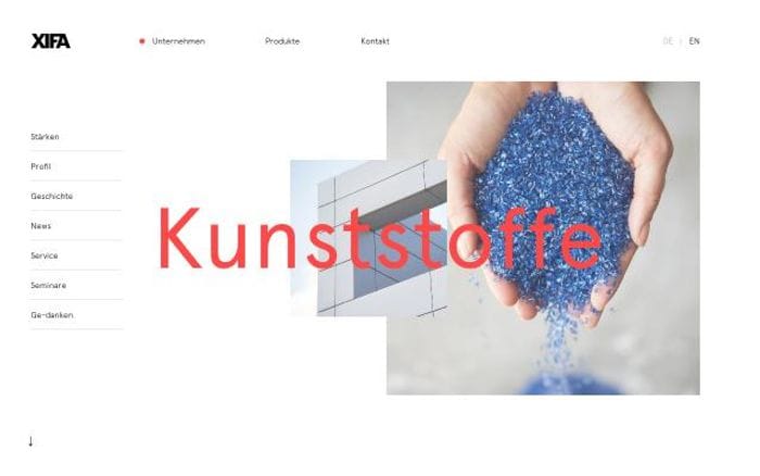 Xifa website preview