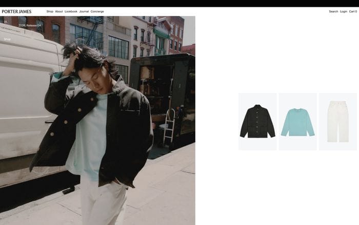 Porter James website preview