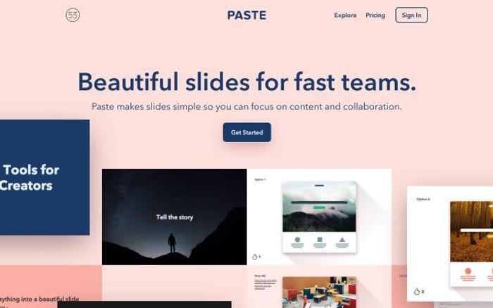 Fiftythree website preview