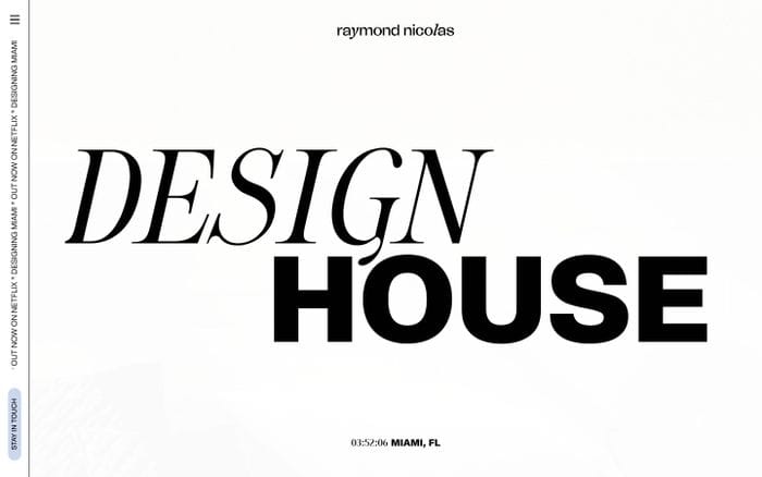 Raymond Nicolas website preview