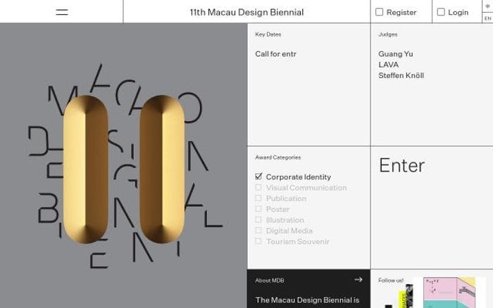 Macaudesignbiennial website preview
