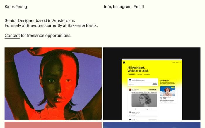 Kalok Yeung website preview