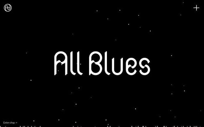 Allblues website preview